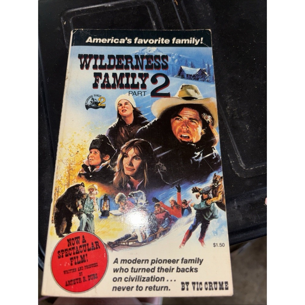 Wilderness Family Part 2 Book Movie Retro Collectors 70s Show Paperback